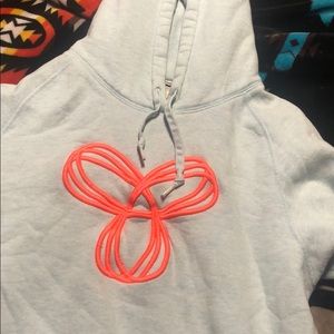 Baby blue TNA hoodie